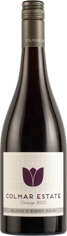 Colmar Estate Block 3 Pinot Noir 2023 Orange